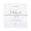 Joma Jewellery Bracelet - A Little - Birthday Girl - Silver Bracelet