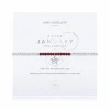 Joma Jewellery Bracelet - a little BIRTHSTONE JANUARY GARNET