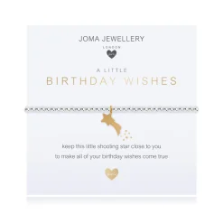 Joma Jewellery Bracelet - Children's A Little 'Birthday Wishes' Bracelet
