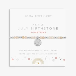 Joma Jewellery Bracelet - Children's A Little 'July' Birthstone