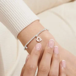 Joma Jewellery Bracelet - A Little Alphabet 'G'