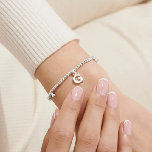 Joma Jewellery Bracelet - A Little Alphabet 'G'