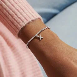 Joma Jewellery Bracelet - A Little Alphabet 'X'