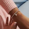 Joma Jewellery Bracelet - A Little Alphabet 'V'