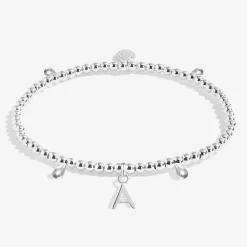 Joma Jewellery Bracelet - A Little Alphabet 'A'