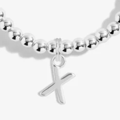 Joma Jewellery Bracelet - A Little Alphabet 'X'