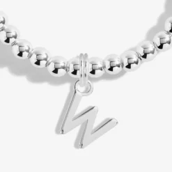 Joma Jewellery Bracelet - A Little Alphabet 'W'