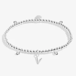 Joma Jewellery Bracelet - A Little Alphabet 'V'