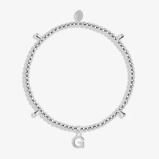 Joma Jewellery Bracelet - A Little Alphabet 'G'
