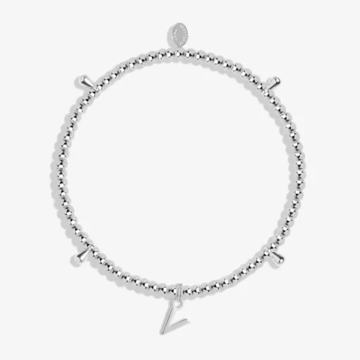Joma Jewellery Bracelet - A Little Alphabet 'V'