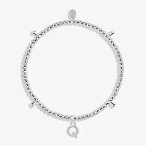 Joma Jewellery Bracelet - A Little Alphabet 'Q'