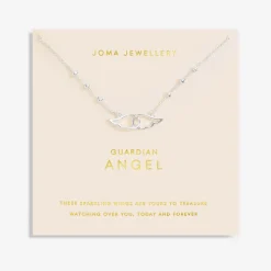 Joma Jewellery Forever Yours Necklace - Guardian Angel Silver Plated
