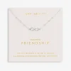 Joma Jewellery Forever Yours Necklace - Forever Friendship Silver Plated