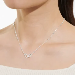 Joma Jewellery Forever Yours Necklace - Just for You Birthday Girl Silver Plated