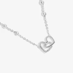 Joma Jewellery Forever Yours Necklace - Just for You Birthday Girl Silver Plated
