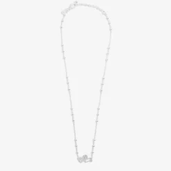 Joma Jewellery Forever Yours Necklace - Happy Birthday Silver Plated