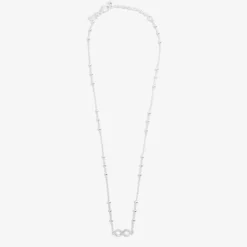 Joma Jewellery Forever Yours Necklace - Forever Friendship Silver Plated