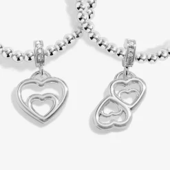 Joma Jewellery Linked Infinity Bracelet - Family Forever
