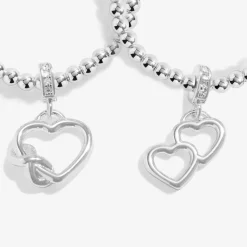 Joma Jewellery Linked Infinity Bracelet - Forever Friends
