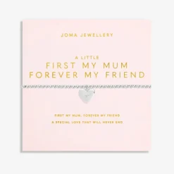 Joma Jewellery Mother's Day A Little Bracelet - First My Mum Forever My Friend