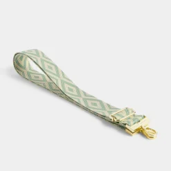 Katie Loxton Canvas Strap - Seafoam Geometric