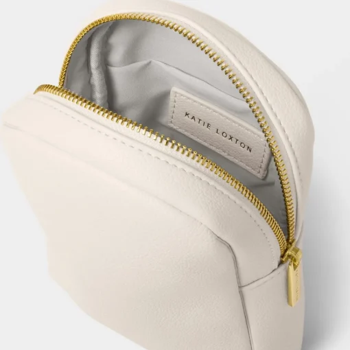 Katie Loxton Kaite Canvas Strap Sling Bag - Off White