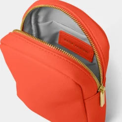 Katie Loxton Kaite Canvas Strap Sling Bag - Deep Orange