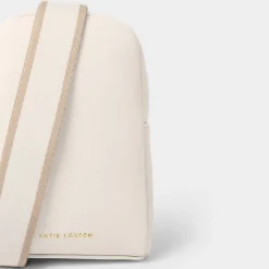 Katie Loxton Kaite Canvas Strap Sling Bag - Off White