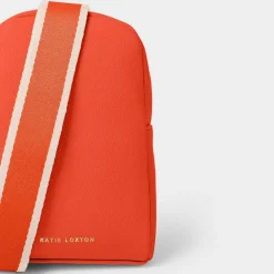 Katie Loxton Kaite Canvas Strap Sling Bag - Deep Orange