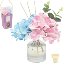 Lesser & Pavey - Flower Reed Diffuser - Blue & Pink Hortensia 200ml