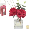Lesser & Pavey - Flower Reed Diffuser - Red 200ml