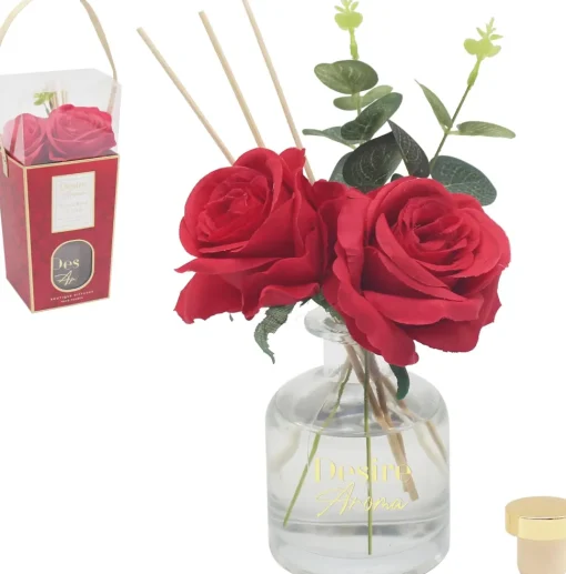 Lesser & Pavey - Flower Reed Diffuser - Red 200ml