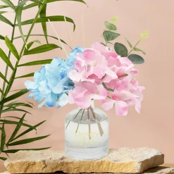 Lesser & Pavey - Flower Reed Diffuser - Blue & Pink Hortensia 200ml