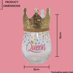 Splosh Celebration Glass - Queen
