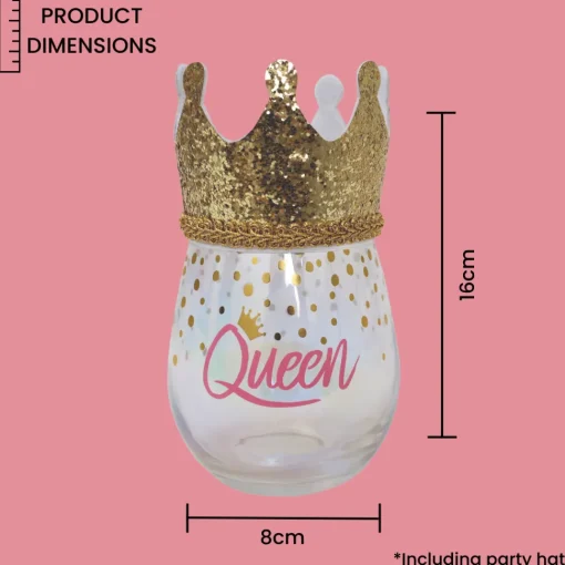 Splosh Celebration Glass - Queen