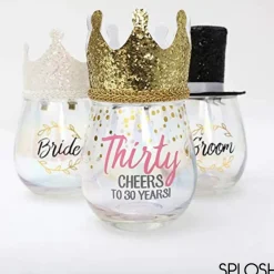 Splosh Celebration Glass - Queen