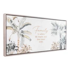 Splosh Exotic Family Framed Canvas 94x44