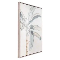 Splosh Exotic Left Palm Framed Canvas 94x64
