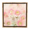 Splosh Flourish Home Framed Canvas - 34x34