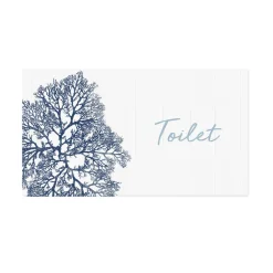 Splosh Hamptons Door Plaque - Toilet