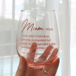 Splosh Mother's Day - Stemless Wine Glass