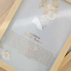 Splosh Mystique Framed Zodiac Print - Scorpio