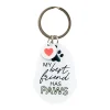 Splosh Pet Keyring - Best Friend Has Paws