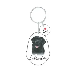 Splosh Pet Keyring - Black Labrador