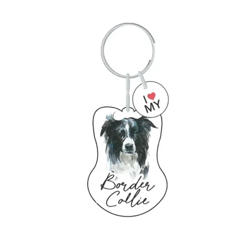 Splosh Pet Keyring - Border Collie
