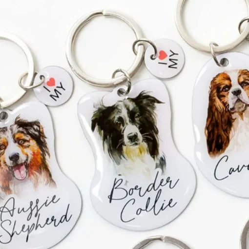 Splosh Pet Keyring - Border Collie