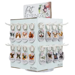 Splosh Pet Keyring - Border Collie