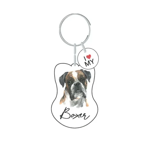 Splosh Pet Keyring - Boxer