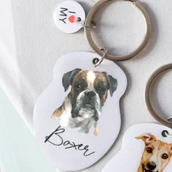 Splosh Pet Keyring - Boxer