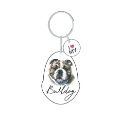 Splosh Pet Keyring - Bulldog